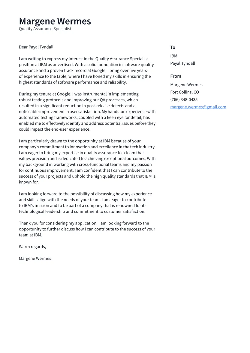 39799 qa cover letter agile
