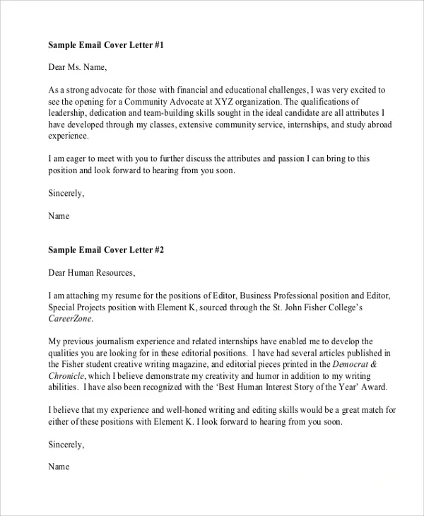 39809 tailoring cover letter