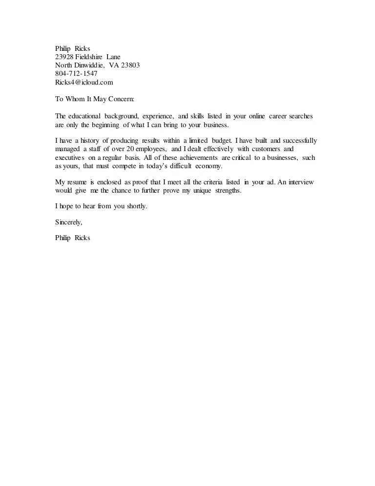 39815 cover letter keywords