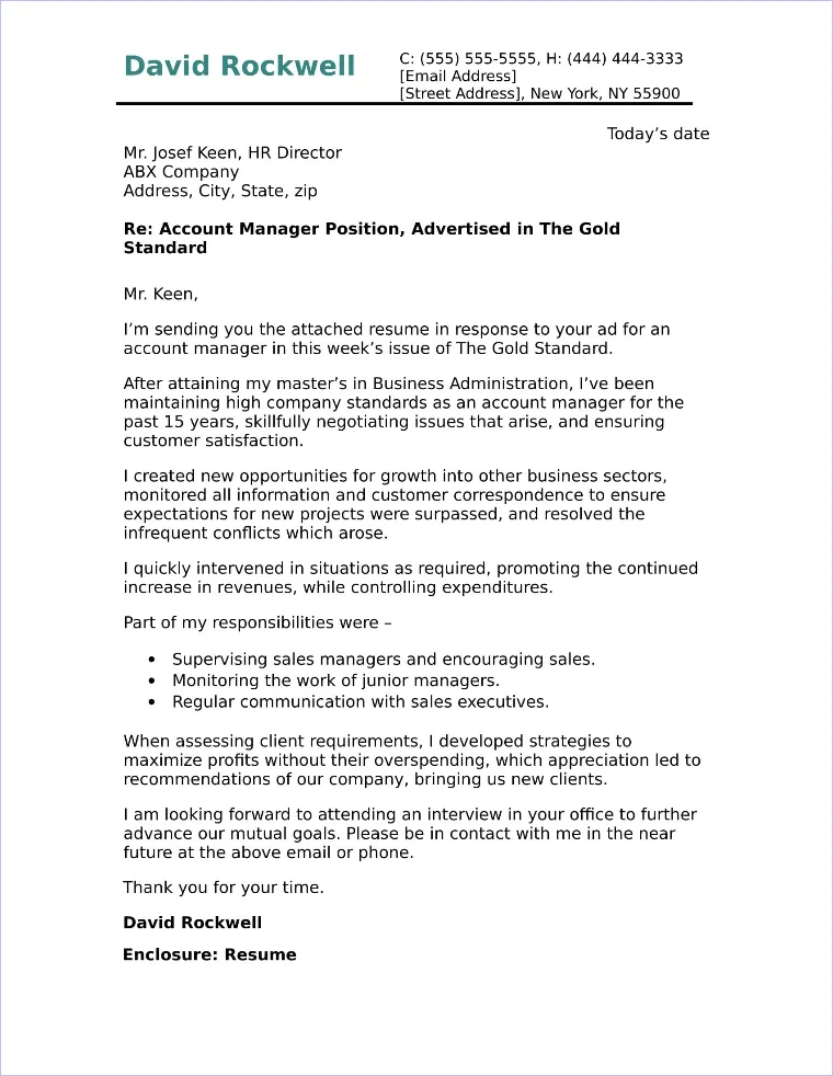 39823 account manager skills
