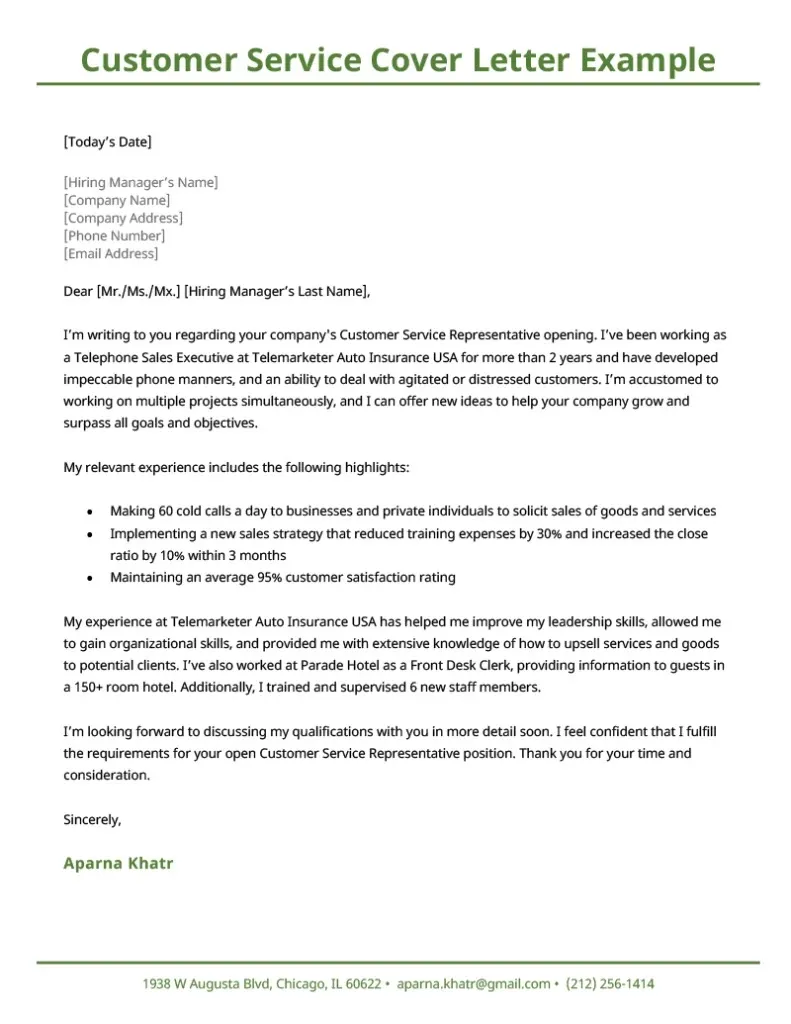 39824 results oriented cover letter