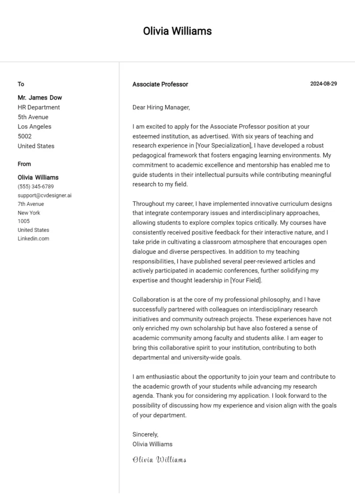 39829 achievements in cover letter