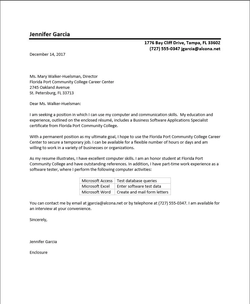 39856 body cover letter