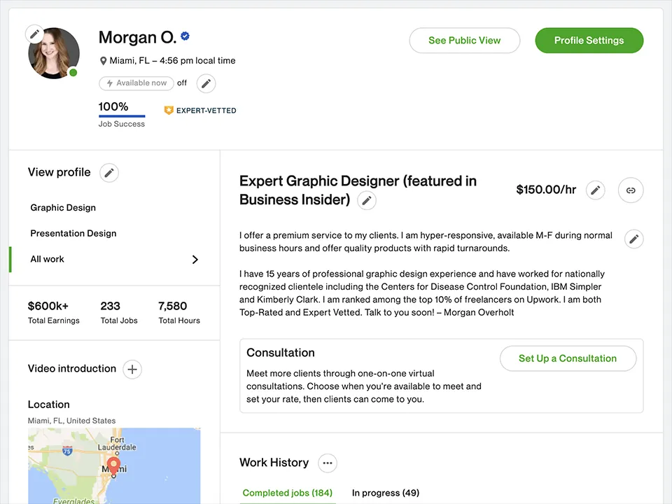 39858 upwork proposal professionalism