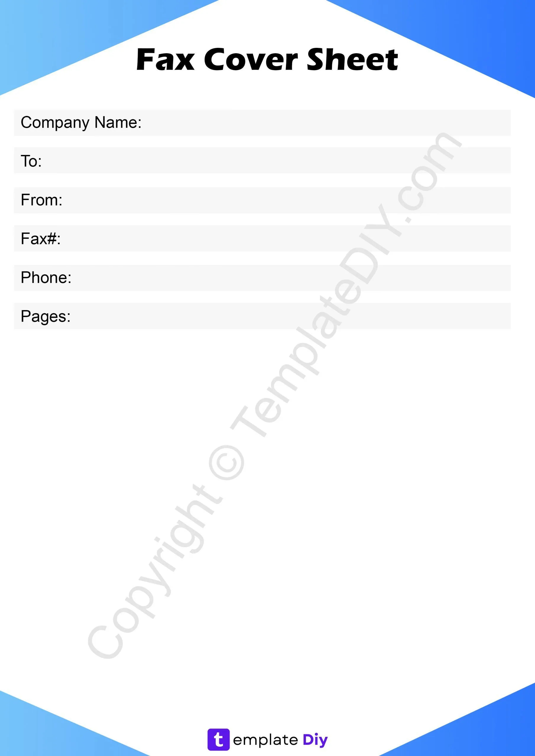 39864 irs fax cover letter