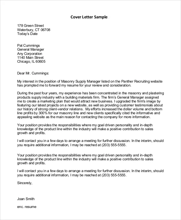39865 targeted cover letter