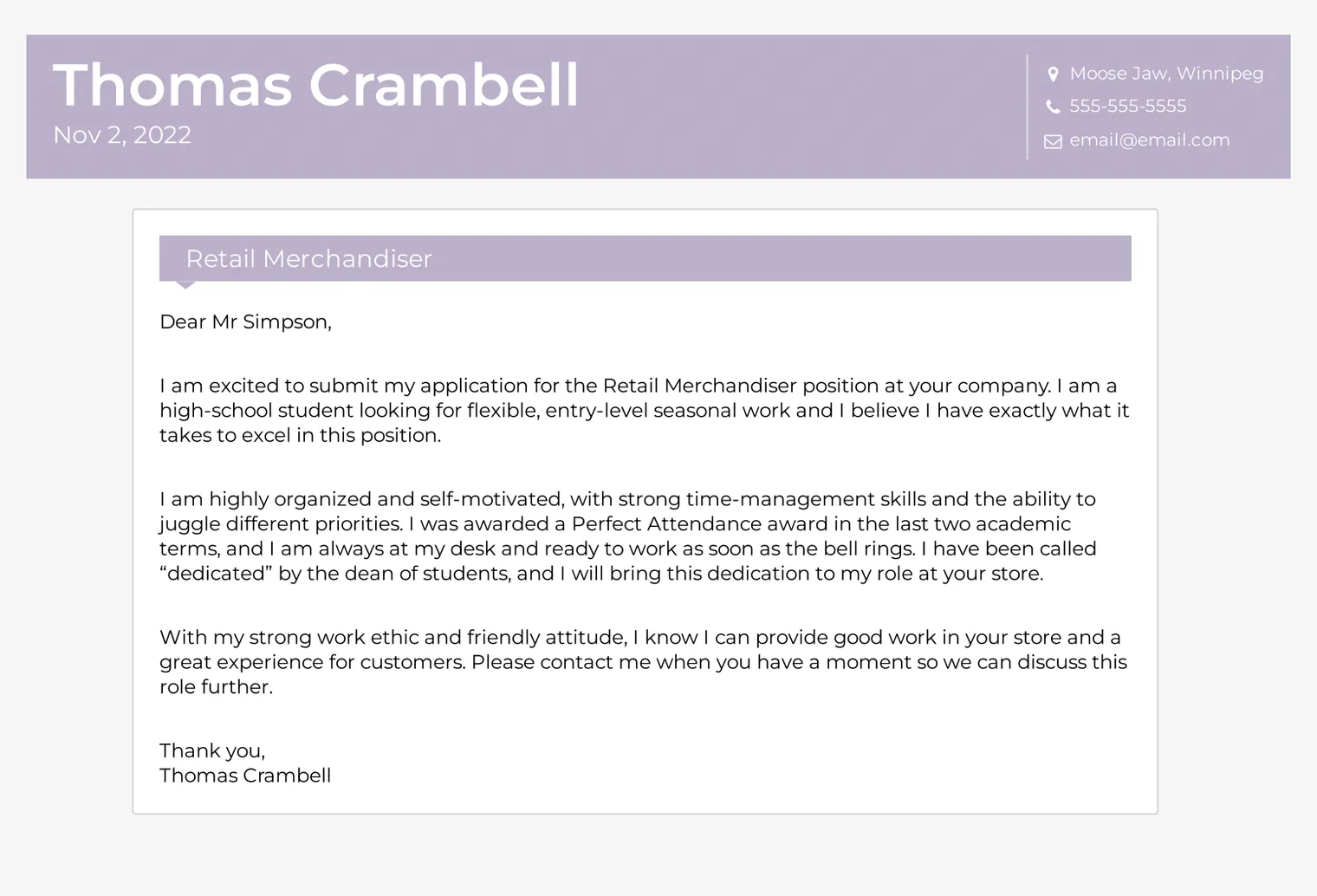 39866 cover letter skills