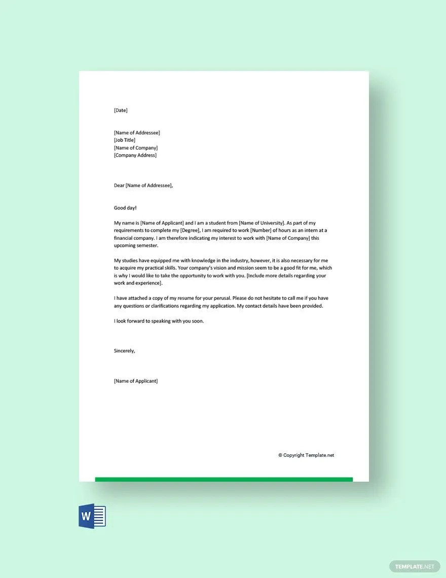 39881 finance internship resume example