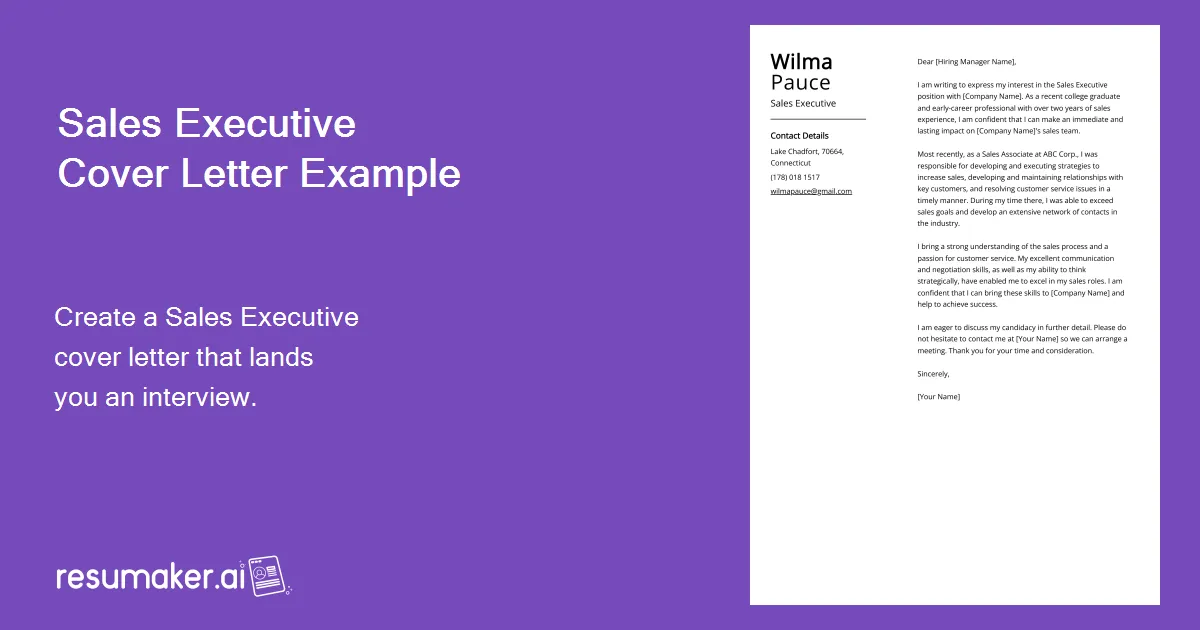 39884 sales executive cover letter 5
