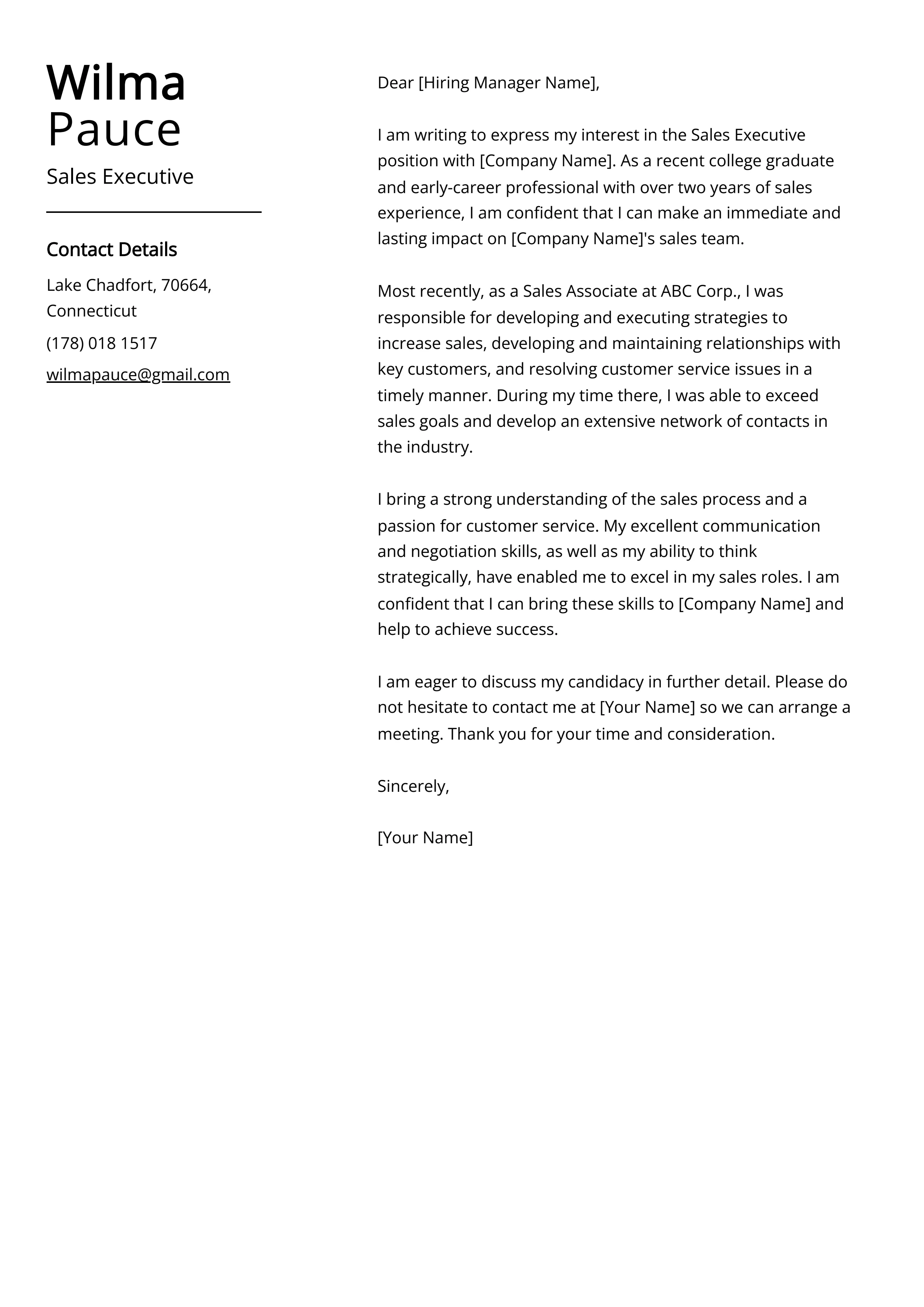 39884 sales executive cover letter 6