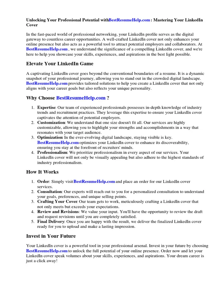 39885 linkedin cover letter example header