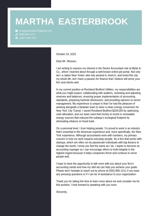 39888 professional cover letter