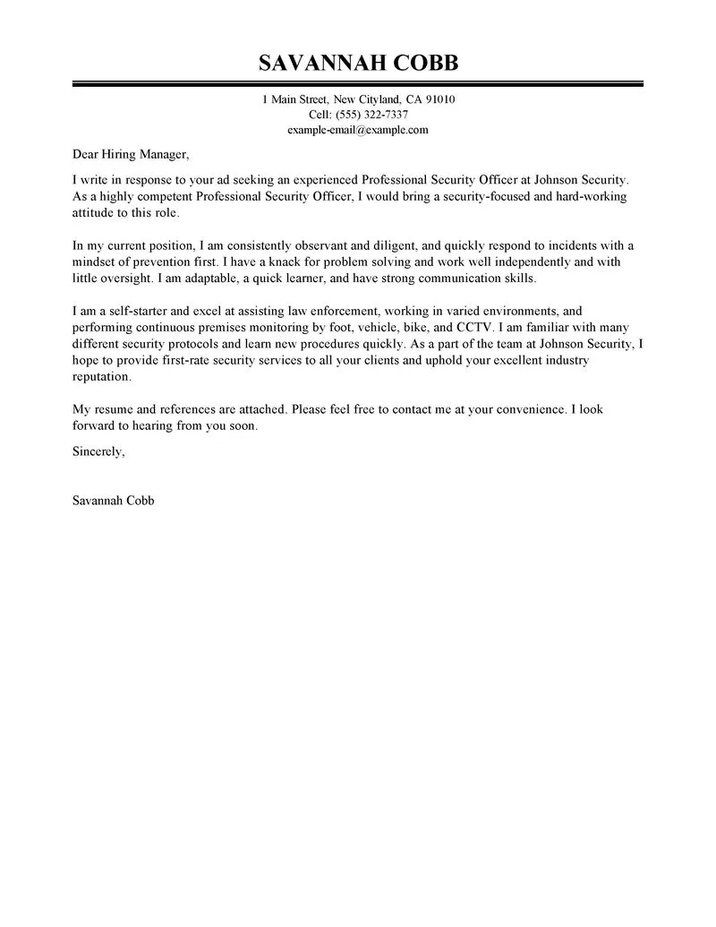 39904 security officer interview preparation