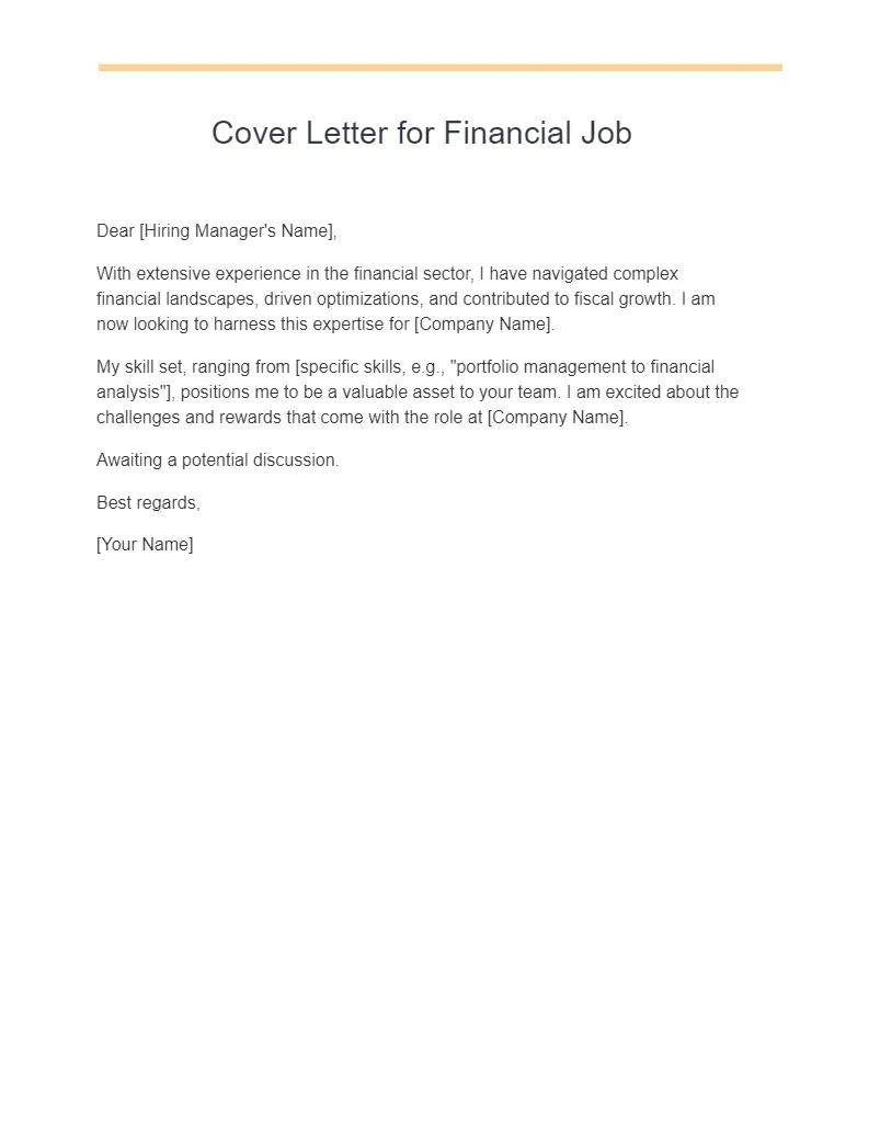 39907 finance cover letter mistakes