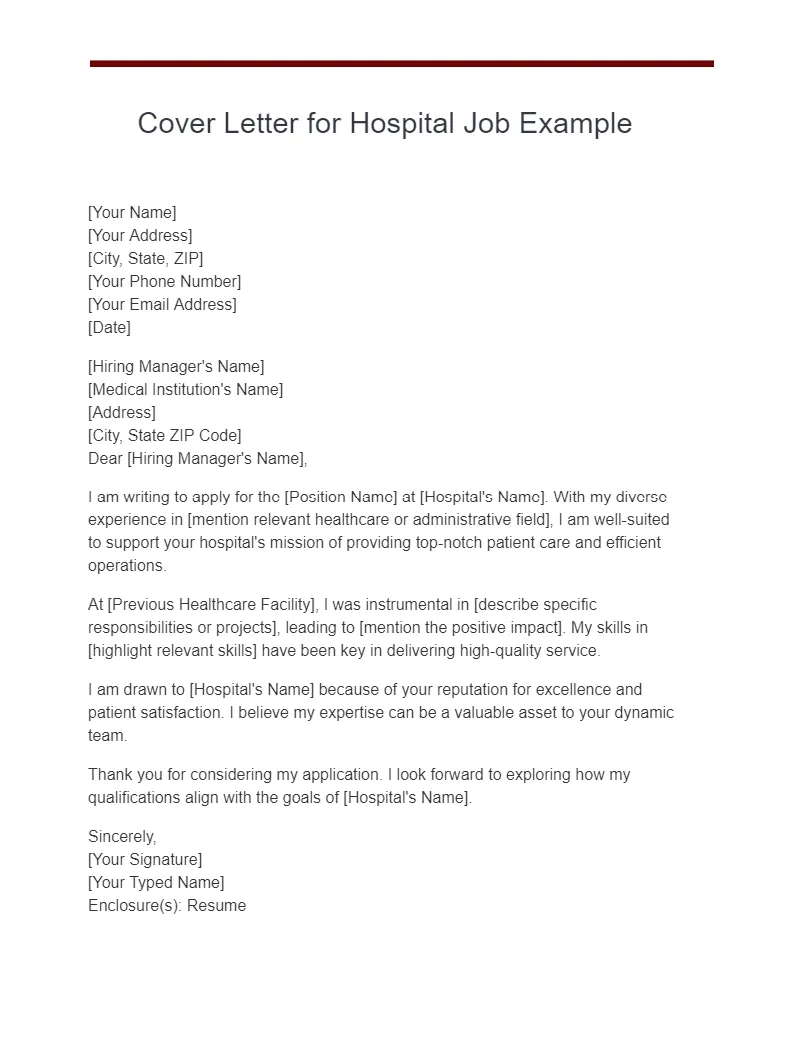39911 registered nurse cover letter